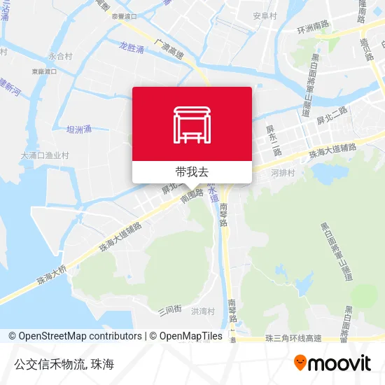 公交信禾物流地图