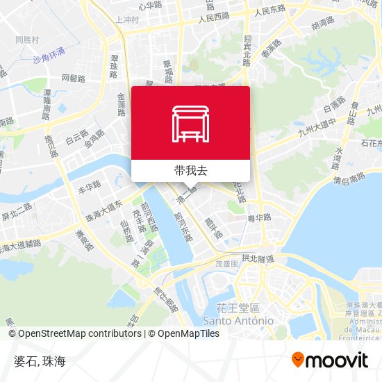 婆石地图