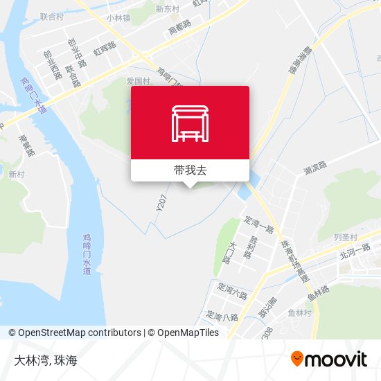 大林湾地图