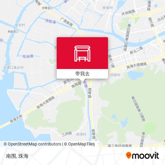 南围地图