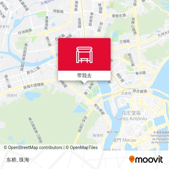 东桥地图