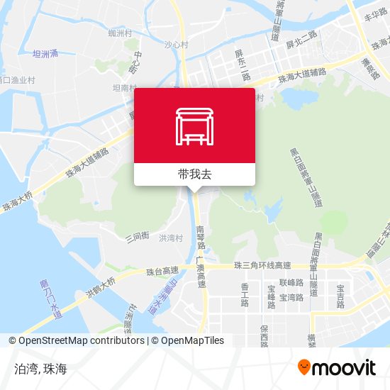 泊湾地图