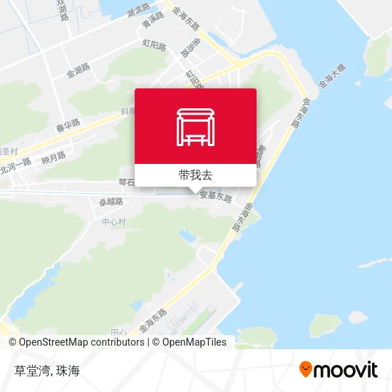 草堂湾地图