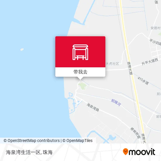 海泉湾生活一区地图