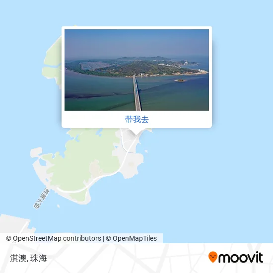 淇澳地图