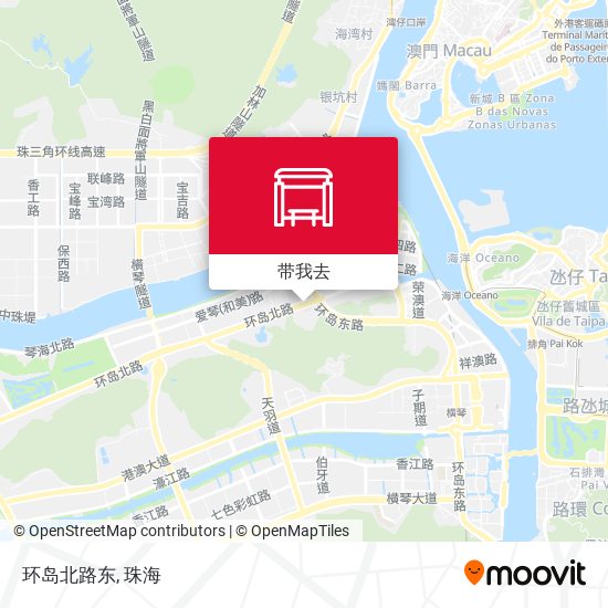 环岛北路东地图