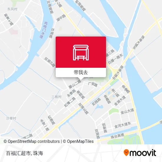 百福汇超市地图