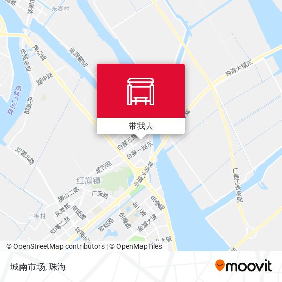 城南市场地图