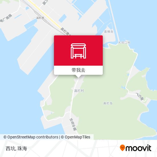 西坑地图