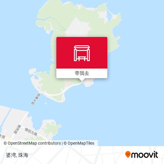 婆湾地图