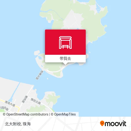 北大附校地图
