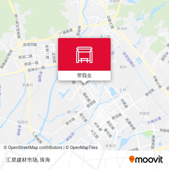 汇星建材市场地图