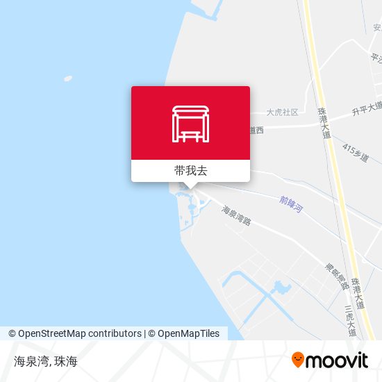 海泉湾地图