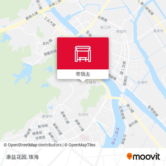康益花园地图