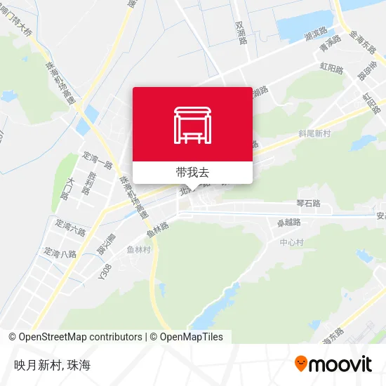 映月新村地图