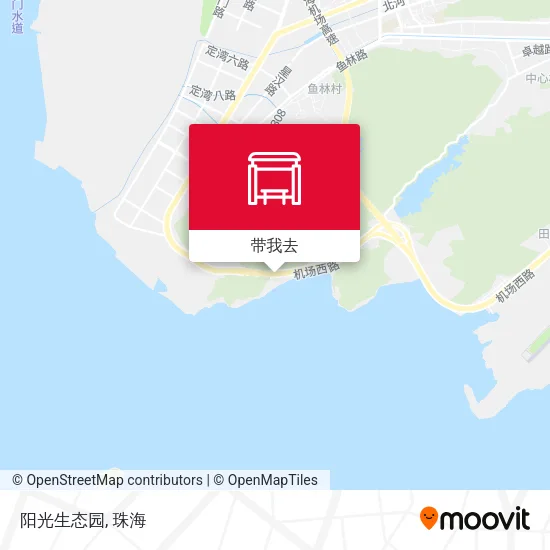 阳光生态园地图
