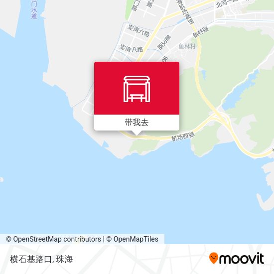 横石基路口地图