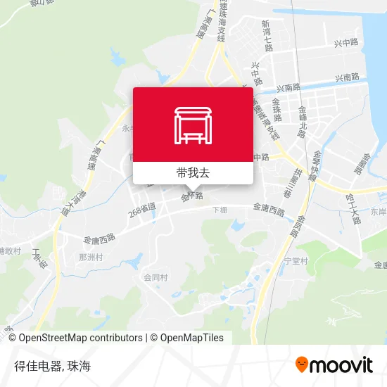 得佳电器地图