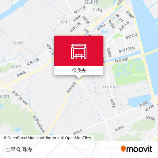 金果湾地图
