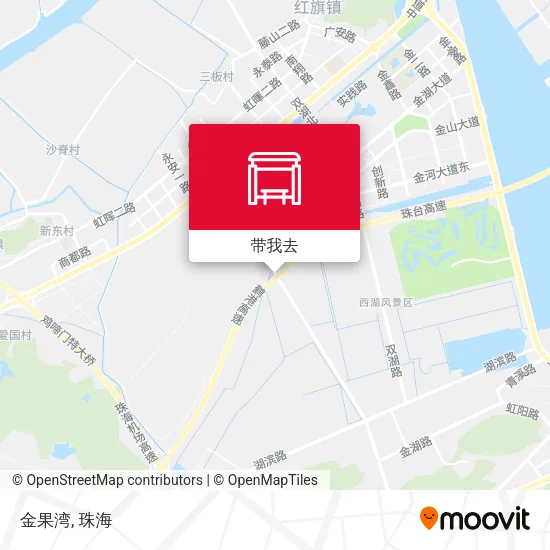 金果湾地图