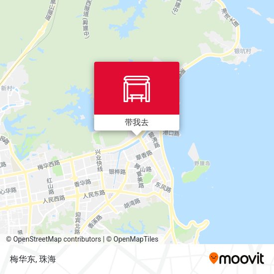 梅华东地图