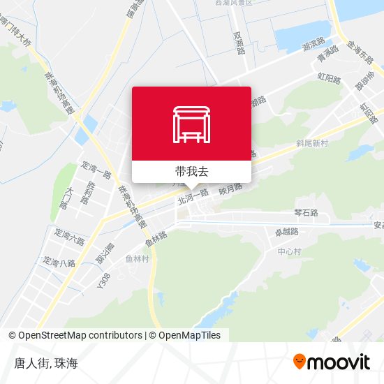 唐人街地图