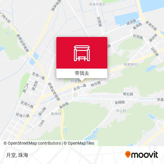 月堂地图