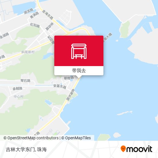 吉林大学东门地图