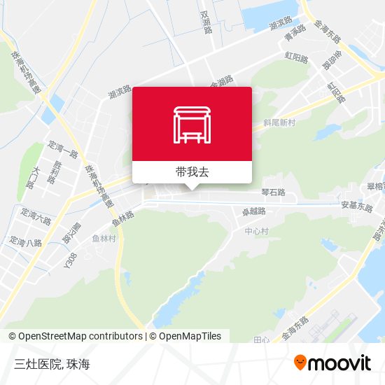 三灶医院地图