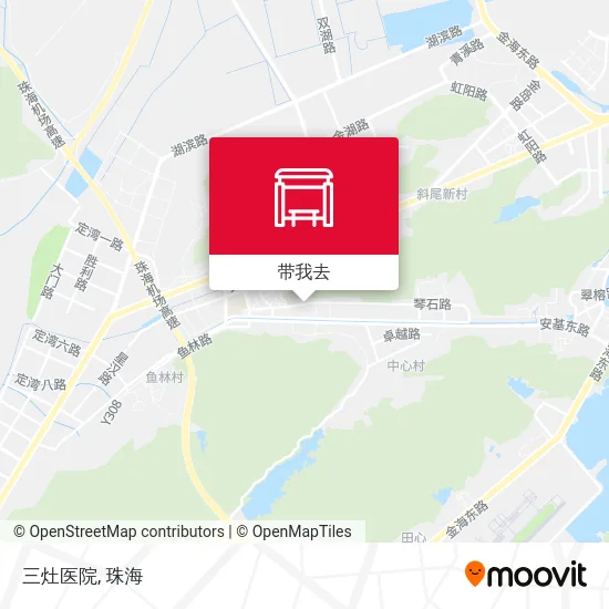 三灶医院地图