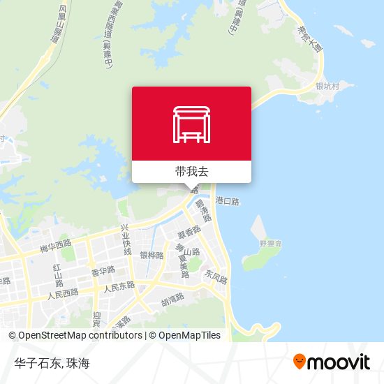 华子石东地图