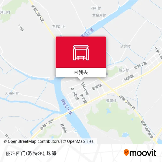 丽珠西门(派特尔)地图