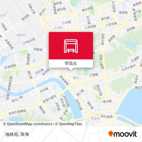 瀚林苑地图