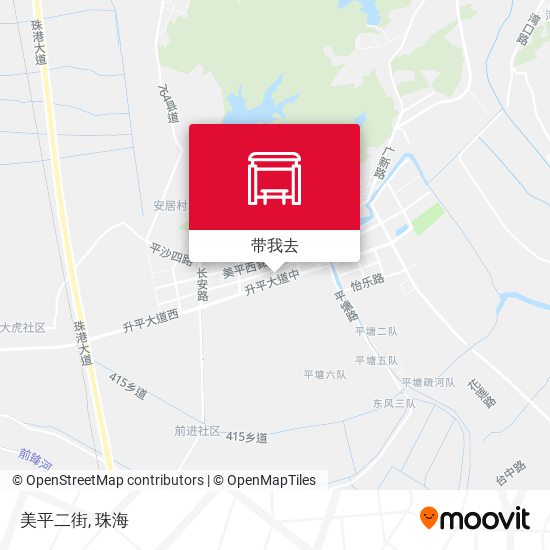 美平二街地图