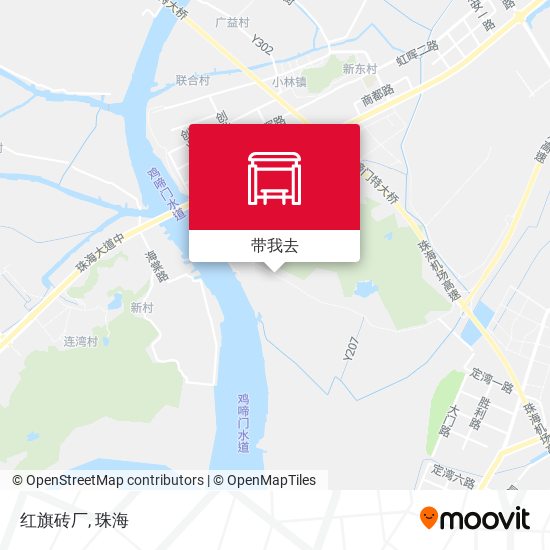红旗砖厂地图