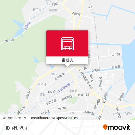 北山村地图