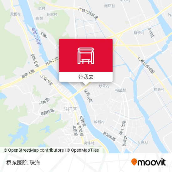 桥东医院地图