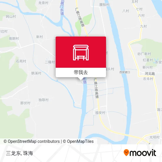 三龙东地图