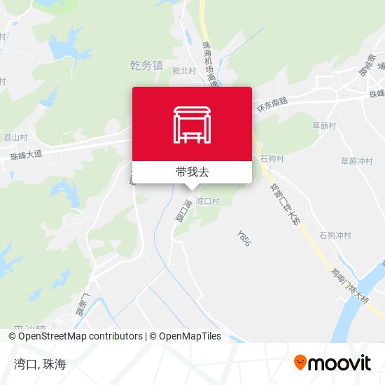 湾口地图