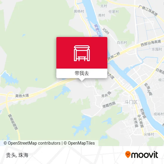 贵头地图