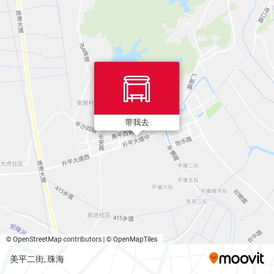 美平二街地图