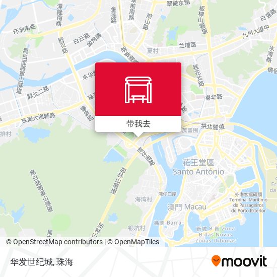 华发世纪城地图