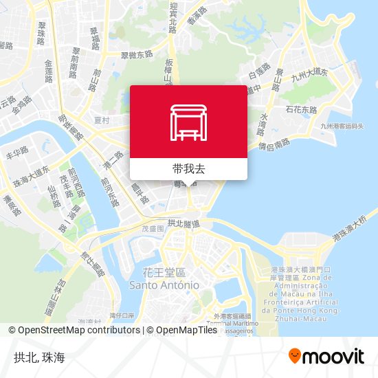 拱北地图