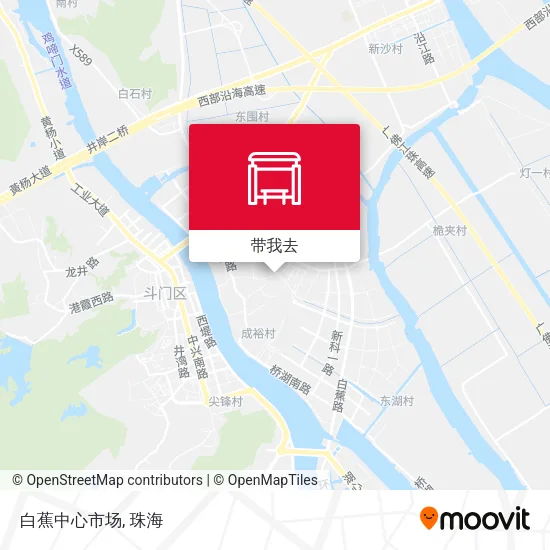 白蕉中心市场地图