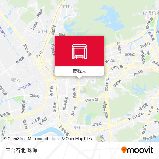 三台石北地图