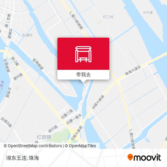 湖东五连地图