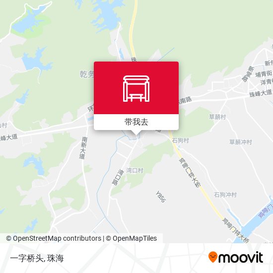 一字桥头地图