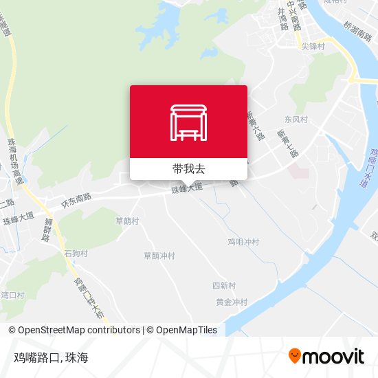 鸡嘴路口地图