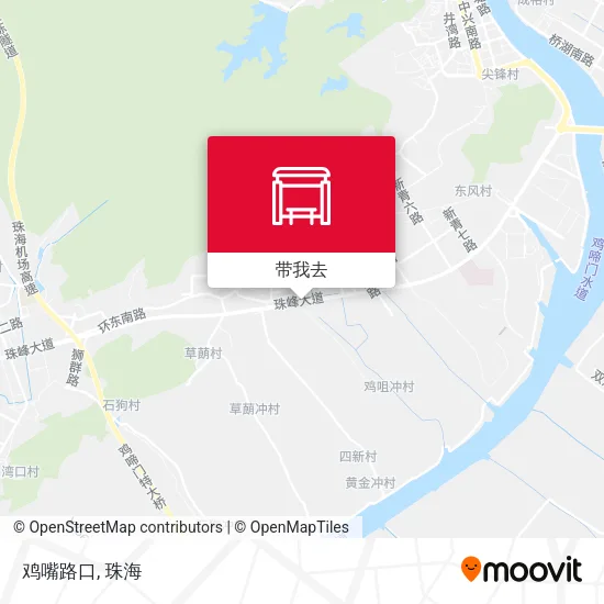 鸡嘴路口地图