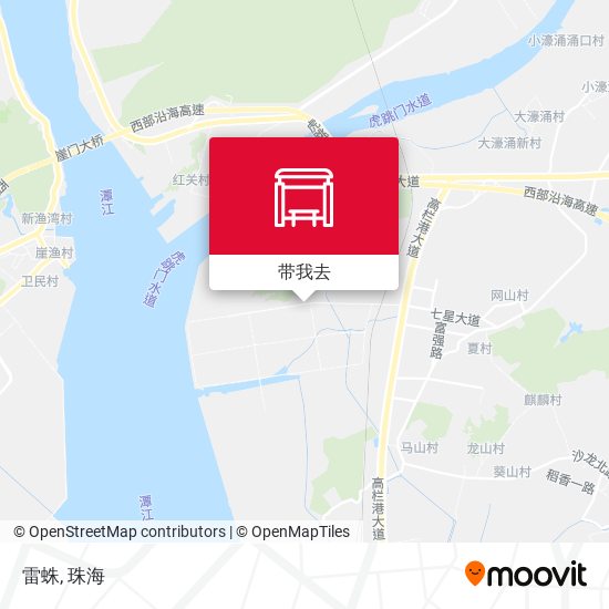 雷蛛地图